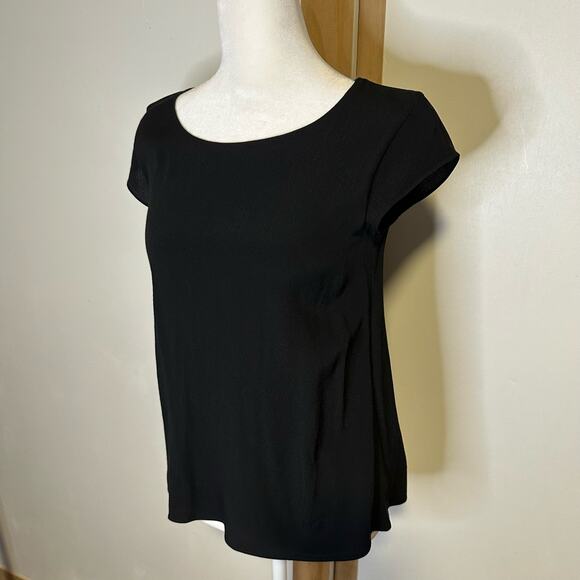 Wilfred Free black short cap sleeve top size XS - Picture 3 of 12